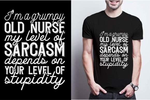 Grumpy Nurse Graphics for T-Shirt Designs