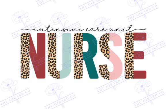 ICU Nurse Graphics for T-Shirt Designs
