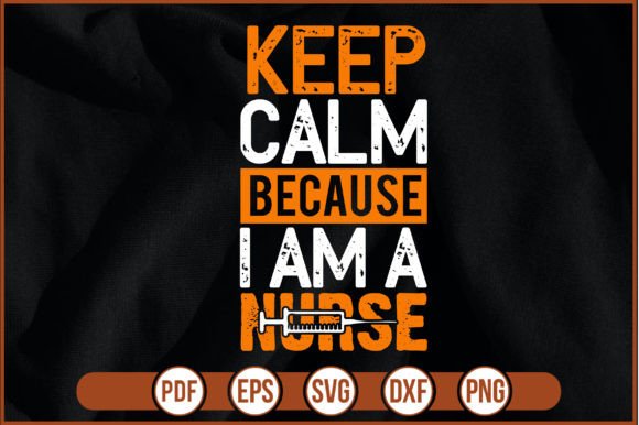 Keep Calm Nurse Graphics & Print Templates