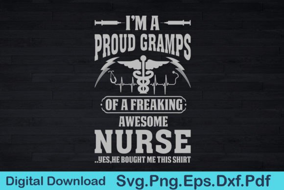 Nurse Gramps Graphics for T-Shirt Designs