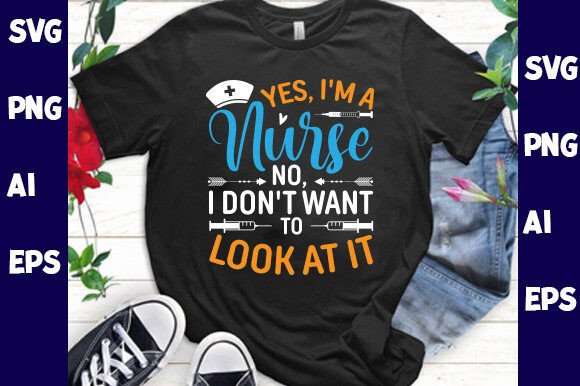 Nurse Graphics for T-Shirt Designs