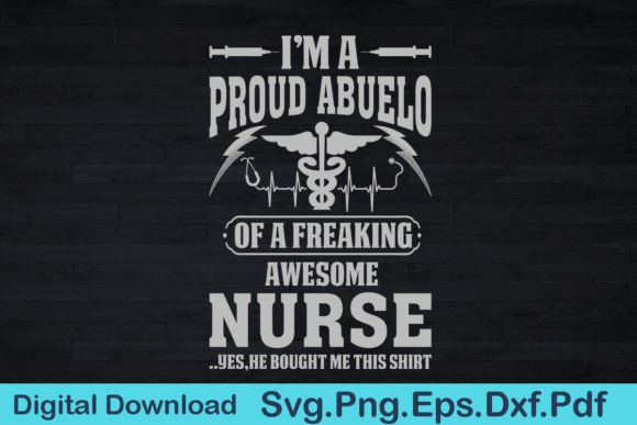 Proud Abuelo SVG: Graphics for T-Shirt Designs